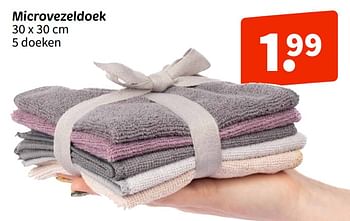 Promoties Microvezeldoek - Huismerk - Wibra - Geldig van 03/01/2024 tot 14/01/2024 bij Wibra