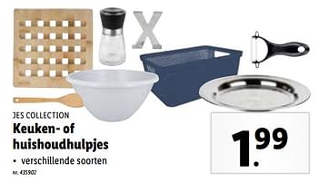 Promoties Keuken- of huishoudhulpjes - Jes Collection - Geldig van 10/01/2024 tot 16/01/2024 bij Lidl