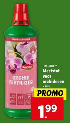 Promoties Meststof voor orchideeën - Grandiol - Geldig van 10/01/2024 tot 16/01/2024 bij Lidl