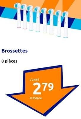 Promoties Brossettes - Huismerk - Action - Geldig van 03/01/2024 tot 09/01/2024 bij Action