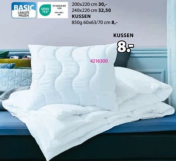 Promoties Kussen - Huismerk - Jysk - Geldig van 03/01/2024 tot 31/01/2024 bij Jysk
