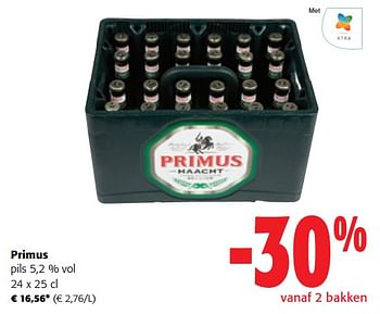 Promoties Primus pils - Primus - Geldig van 02/01/2024 tot 16/02/2024 bij Colruyt