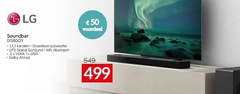 Promoties Lg soundbar ds80qy - LG - Geldig van 03/01/2024 tot 31/01/2024 bij Selexion