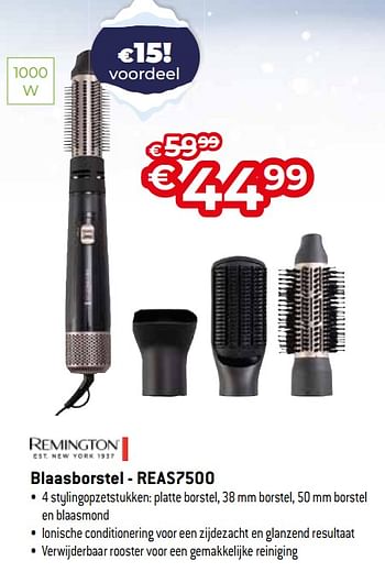 Promoties Remington blaasborstel - reas7500 - Remington - Geldig van 03/01/2024 tot 31/01/2024 bij Exellent