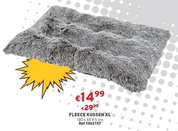 Promoties Fleece kussen xl - Huismerk - Trafic  - Geldig van 03/01/2024 tot 31/01/2024 bij Trafic