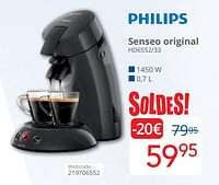 Philips Senseo Viva Café Rouge 1450W HD7829/83 