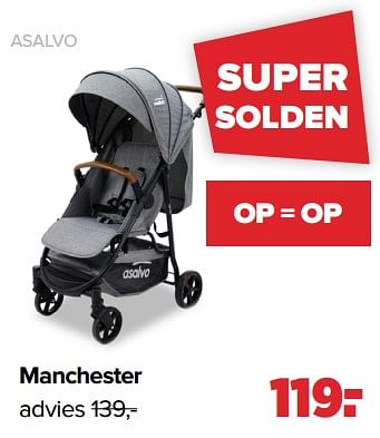 Promoties Asalvo manchester - Asalvo - Geldig van 03/01/2024 tot 01/02/2024 bij Baby-Dump