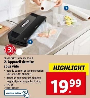 SilverCrest Silvercrest kitchen tools appareil de mise sous vide