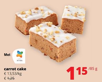 Promoties Carrot cake - Huismerk - Spar Retail - Geldig van 04/01/2024 tot 17/01/2024 bij Spar (Colruytgroup)
