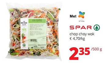 Promoties Chop choy wok - Spar - Geldig van 04/01/2024 tot 17/01/2024 bij Spar (Colruytgroup)
