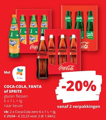 Promoties Coca-cola zero - Coca Cola - Geldig van 04/01/2024 tot 17/01/2024 bij Spar (Colruytgroup)