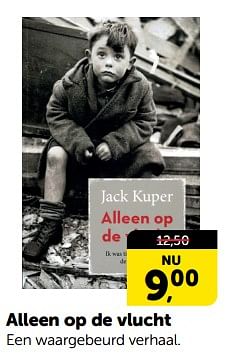 Promoties Alleen op de vlucht - Huismerk - Boekenvoordeel - Geldig van 06/01/2024 tot 14/01/2024 bij BoekenVoordeel