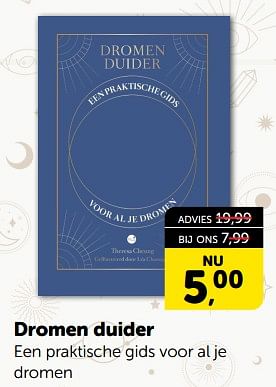 Promoties Dromen duider - Huismerk - Boekenvoordeel - Geldig van 06/01/2024 tot 14/01/2024 bij BoekenVoordeel
