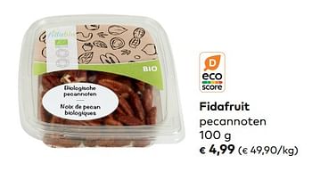Promoties Fidafruit pecannoten - Fidafruit - Geldig van 03/01/2024 tot 30/01/2024 bij Bioplanet