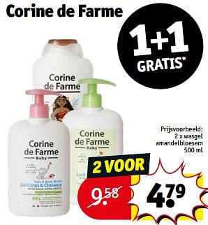 Promoties Corine de farme wasgel amandelbloesem - Corine de farme - Geldig van 08/01/2024 tot 14/01/2024 bij Kruidvat