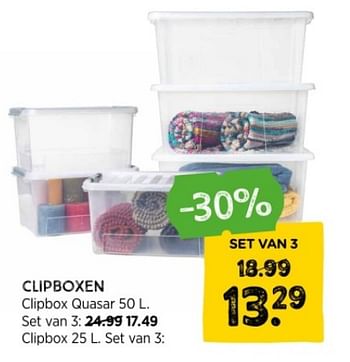 Promotions Clipbox - Huismerk - Xenos - Valide de 03/01/2024 à 31/01/2024 chez Xenos