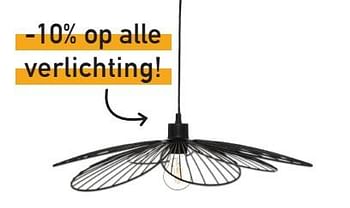 Promoties -10% op alle verlichting - Huismerk - Ygo - Geldig van 03/01/2024 tot 31/01/2024 bij Ygo