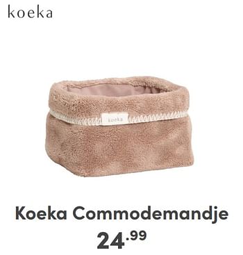 Promoties Koeka commodemandje - Koeka - Geldig van 07/01/2024 tot 13/01/2024 bij Baby & Tiener Megastore