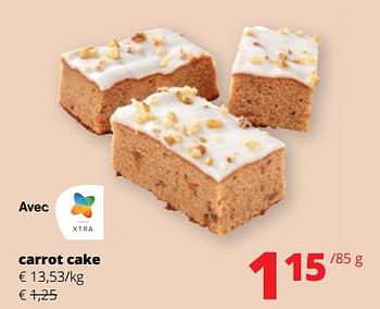 Promoties Carrot cake - Huismerk - Spar Retail - Geldig van 04/01/2024 tot 17/01/2024 bij Spar (Colruytgroup)