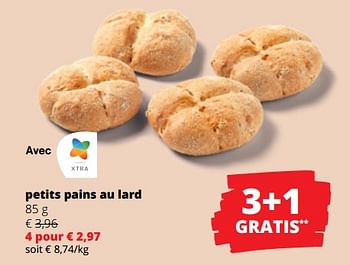 Promotions Petits pains au lard - Produit Maison - Spar Retail - Valide de 04/01/2024 à 17/01/2024 chez Spar (Colruytgroup)