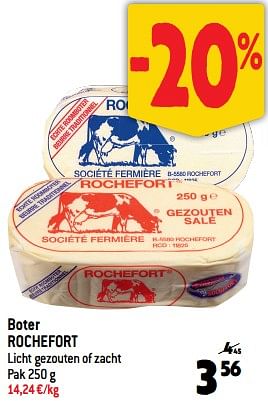 Promoties Boter rochefort - Rochefort - Geldig van 10/01/2024 tot 16/01/2024 bij Match