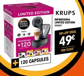 Promoties Krups infinissima limited edition - Krups - Geldig van 03/01/2024 tot 31/01/2024 bij Electro Depot