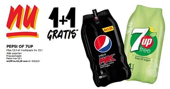 Promoties Pepsi max - Pepsi - Geldig van 10/01/2024 tot 16/01/2024 bij Jumbo