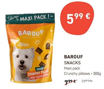 Promoties Barouf snacks - Barouf - Geldig van 10/01/2024 tot 21/01/2024 bij Tom&Co