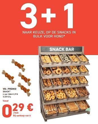 Promoties Premio snack - Huismerk - Tom & Co - Geldig van 10/01/2024 tot 21/01/2024 bij Tom&Co