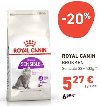 Promoties Royal canin brokken - Royal Canin - Geldig van 10/01/2024 tot 21/01/2024 bij Tom&Co