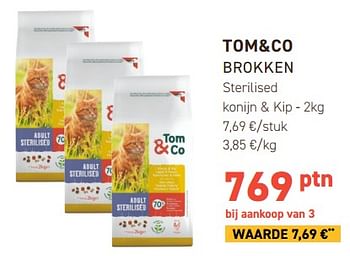 Promoties Tom+co brokken - Huismerk - Tom & Co - Geldig van 10/01/2024 tot 21/01/2024 bij Tom&Co
