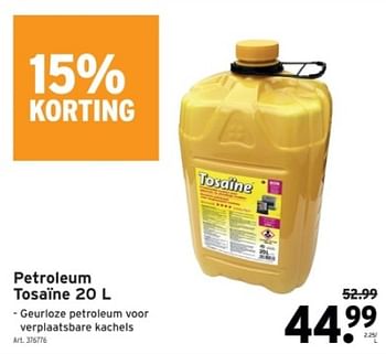 Promoties Petroleum tosaïne - Tosaïne - Geldig van 10/01/2024 tot 16/01/2024 bij Gamma