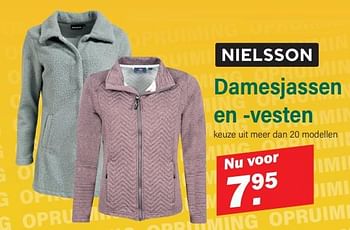 Promoties Damesjassen en -vesten - Nielsson - Geldig van 10/01/2024 tot 27/01/2024 bij Van Cranenbroek