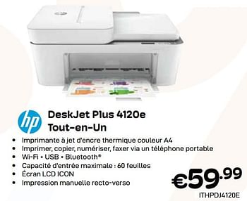 HP Hp deskjet 2710e imprimante tout-en-un - En promotion chez Media Markt