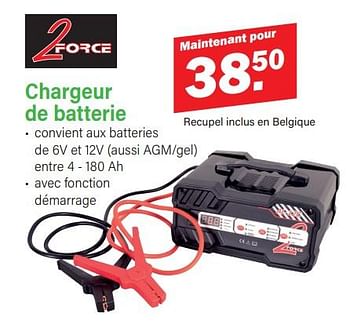 Promotions 2force chargeur de batterie - 2Force - Valide de 10/01/2024 à 27/01/2024 chez Van Cranenbroek