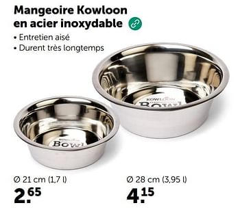 Promotions Mangeoire kowloon en acier inoxydable - Kowloon - Valide de 10/01/2024 à 21/01/2024 chez Aveve