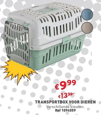 Promoties Transportbox voor dieren - Huismerk - Trafic  - Geldig van 10/01/2024 tot 31/01/2024 bij Trafic