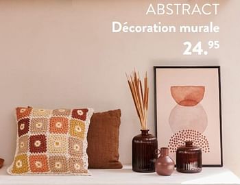 Promotions Abstract décoration murale - Produit maison - Casa - Valide de 07/09/2023 à 17/01/2024 chez Casa