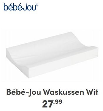 Promoties Bébé-jou waskussen wit - Bebe-jou - Geldig van 14/01/2024 tot 20/01/2024 bij Baby & Tiener Megastore