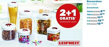 Promoties Bewaardoos aromafresh 400ml - Leifheit - Geldig van 08/01/2024 tot 17/02/2024 bij Happyland