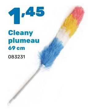 Promoties Cleany plumeau - Cleany - Geldig van 08/01/2024 tot 17/02/2024 bij Happyland
