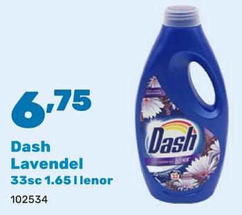 Promoties Dash lavendel lenor - Dash - Geldig van 08/01/2024 tot 17/02/2024 bij Happyland