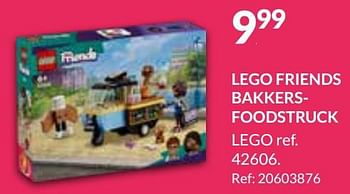 Promoties Lego friends bakkersfoodstruck 42606 - Lego - Geldig van 15/01/2024 tot 04/02/2024 bij Fun