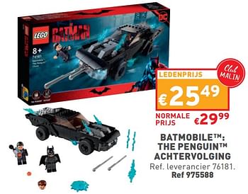 Promoties Batmobile the penguin achtervolging - Lego - Geldig van 17/01/2024 tot 31/01/2024 bij Trafic
