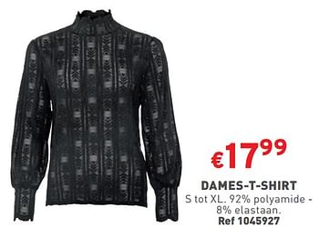 Promoties Dames-t-shirt - Huismerk - Trafic  - Geldig van 17/01/2024 tot 31/01/2024 bij Trafic