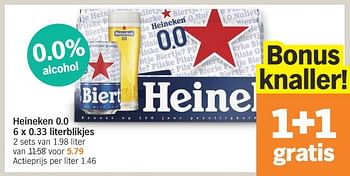 Promoties Heineken 0.0 - Heineken - Geldig van 15/01/2024 tot 21/01/2024 bij Albert Heijn