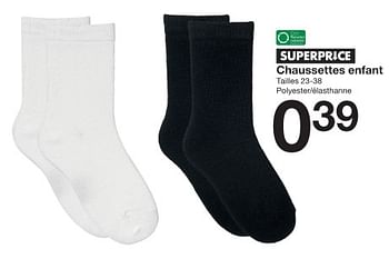 Promotions Chaussettes enfant - Produit maison - Zeeman  - Valide de 13/01/2024 à 19/01/2024 chez Zeeman