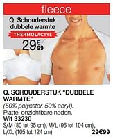 Promoties Schouderstuk dubbele warmte - Huismerk - Damart - Geldig van 02/01/2024 tot 30/06/2024 bij Damart