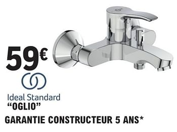 Promoties Mitigeur oglio - Ideal Standard - Geldig van 09/01/2024 tot 31/12/2024 bij E.Leclerc