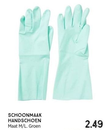 Promoties Schoonmaak handschoen - Huismerk - Xenos - Geldig van 14/01/2024 tot 10/02/2024 bij Xenos